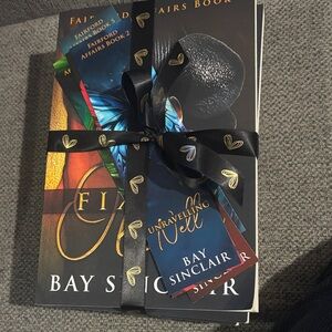 Bay Sinclair Book Set with Ribbon